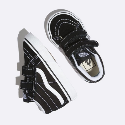 Vans Toddler Sk8-Mid Reissue V - Black/True White