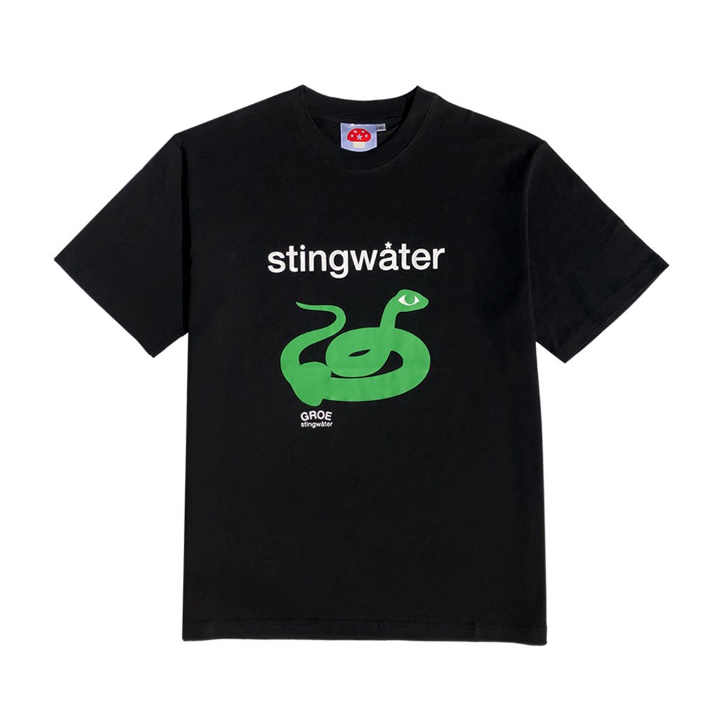 Stingwater Snake Tee - Black