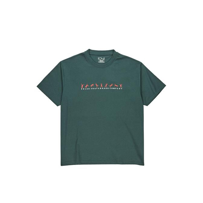 Polar Cartwheel Tee - Grey Teal