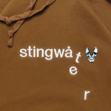 Load image into Gallery viewer, Stingwater Classic Melting Logo And Skull Patch Hoodie - Brown