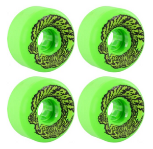 Slime Balls Vomit Minis Wheels Green Glow 97A 58mm