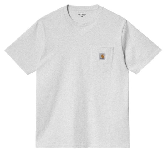 Carhartt WIP Pocket Tee - Ash Heather