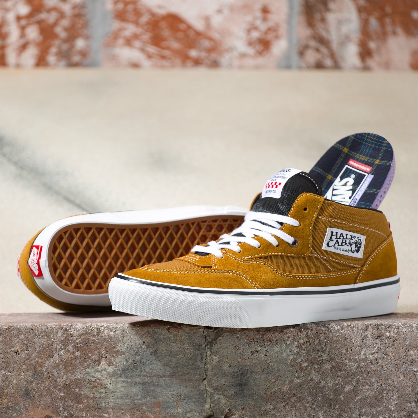 Vans Skate Half Cab - (Reynolds) Golden Brown