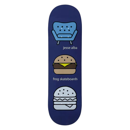 Frog Jesse Alba Ghost Burger Deck - 8.5