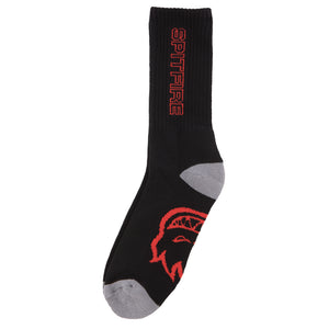 Spitfire Classic 87 3-Pack Sock - Black/Red/Grey