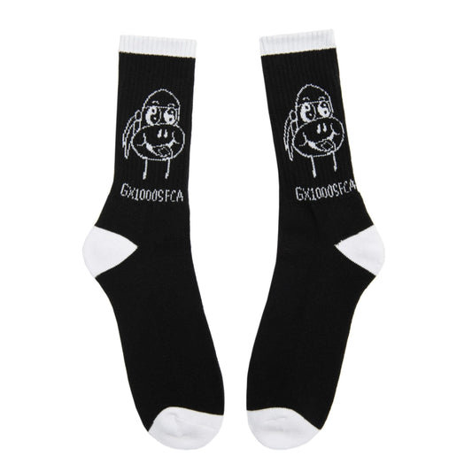 GX1000 Acid Socks - Black