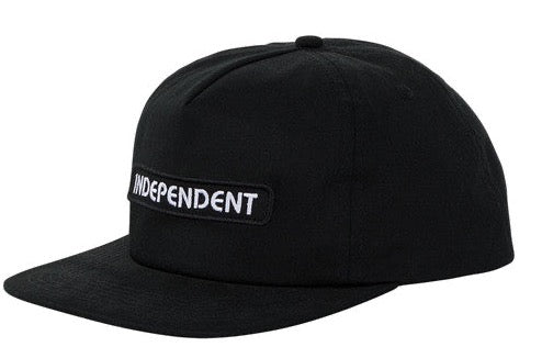 Independent B/C Groundwork Snapback - Black