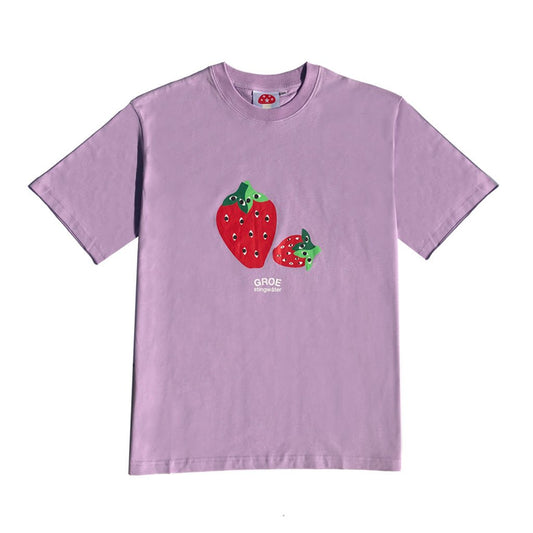 Stingwater Speshal Strawberries Tee - Lavender