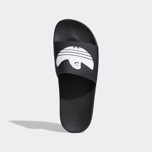 Adidas Shmoofoil Slides - Black/White