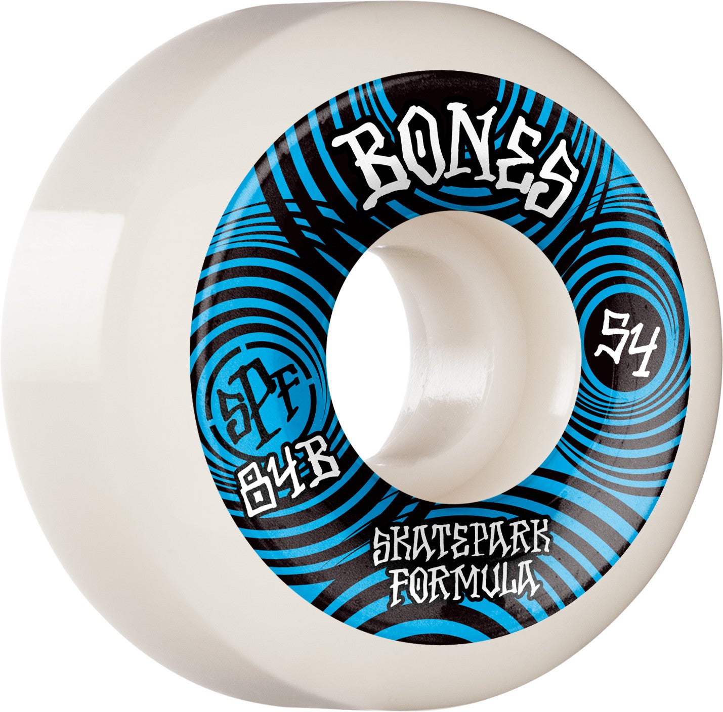 Bones SPF Ripples Wheels - 84B 54mm P5 Sidecuts