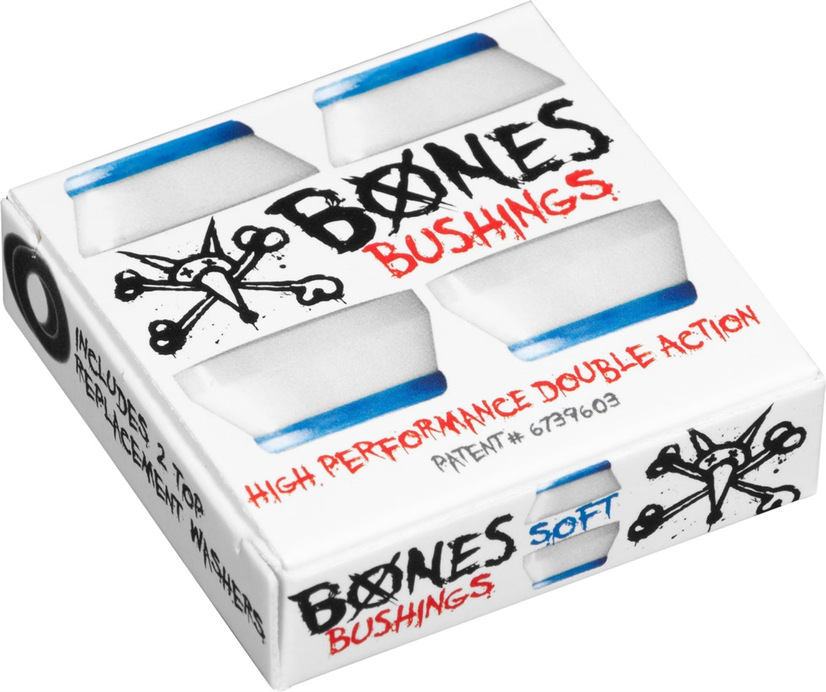 Bones Hardcore Bushings Soft - White 81A