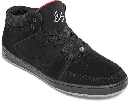 éS Accel Slim Mid - Black/Red/Grey