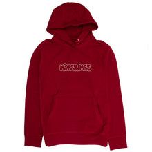 Load image into Gallery viewer, Ninetimes Embroidered Outline Hoodie - Burgundy