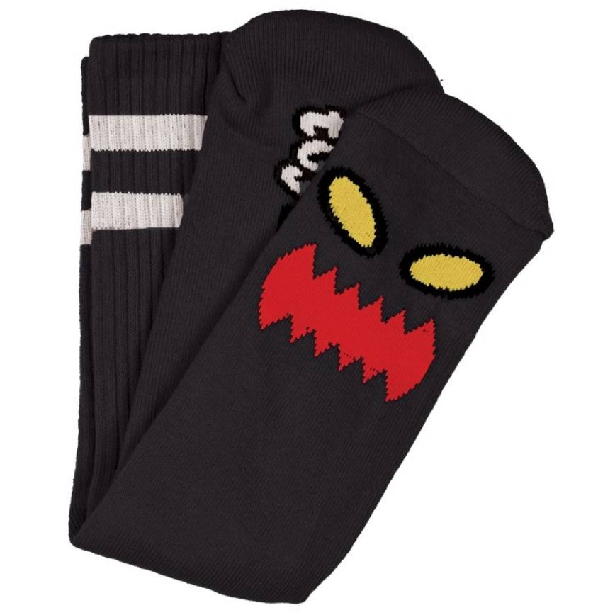 Toy Machine Monster Face Socks - Black