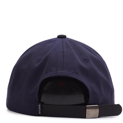 The Quiet Life Script Polo Hat - Navy/Black