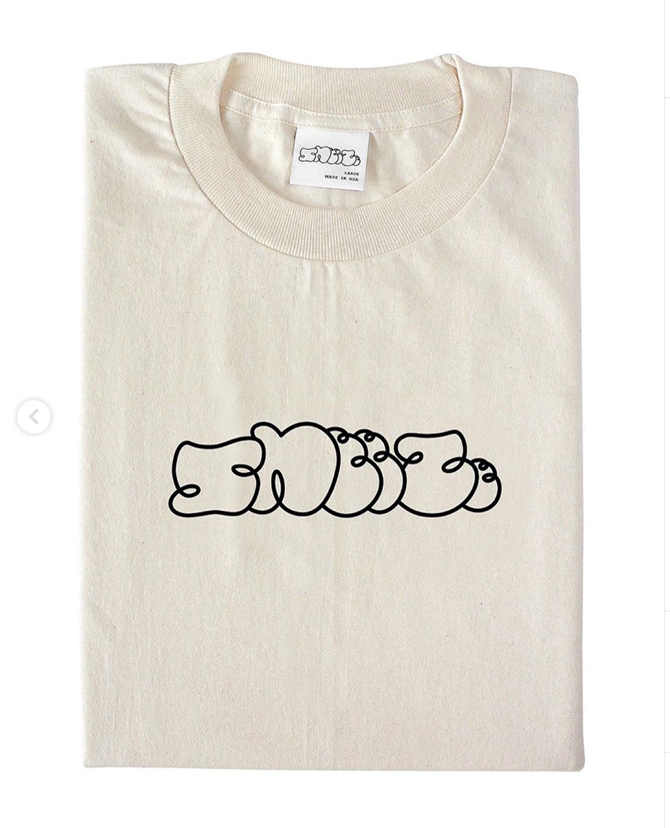 Sneeze Logo Tee - Natural