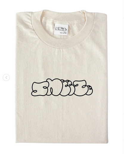 Sneeze Logo Tee - Natural