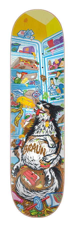 Santa Cruz Braun Everslick Munchies Deck - 8.25 x 31.8