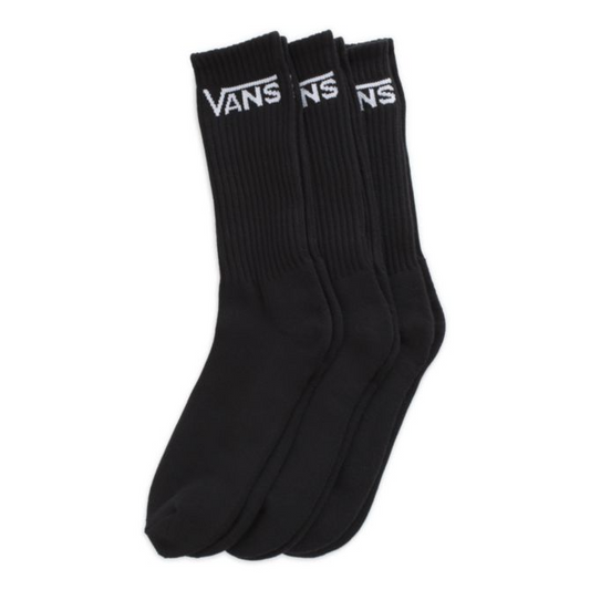 Vans Classic Crew Sock 3-Pack - Black