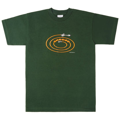 Sneeze x LQQK Studio Tonearm Tee - Dark Green