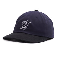 Load image into Gallery viewer, The Quiet Life Script Polo Hat - Navy/Black