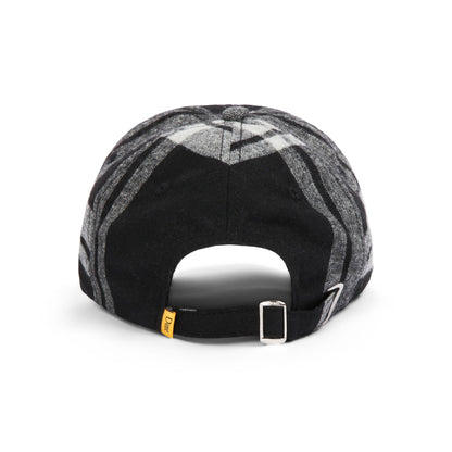 Dime Plaid Cap - Black