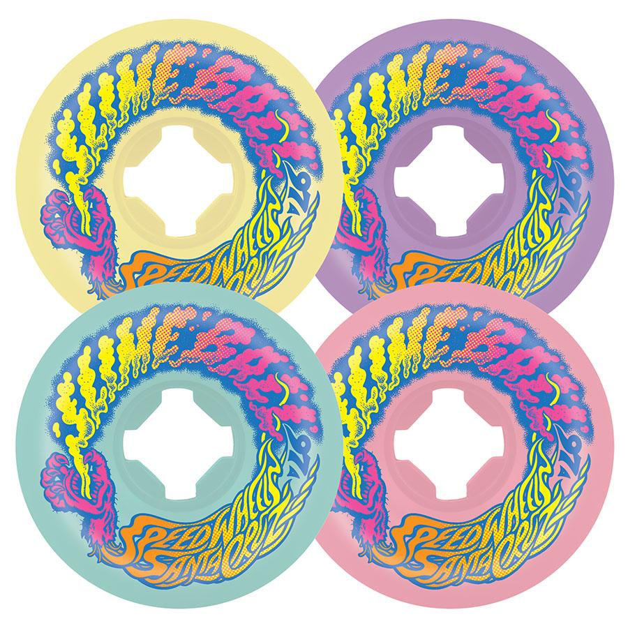 Slime Balls Vomit Pastel Mix Up Wheels - 97A 56mm