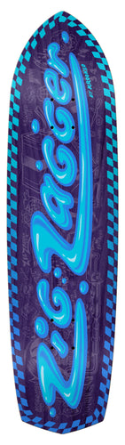 Krooked Zig Zagger Artist Series Deck - 8.62 Blue