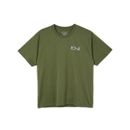 Polar Stroke Logo Tee - Uniform Green