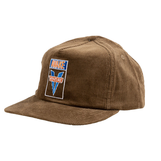 Venture Awake Snapback - Brown/Blue/Orange