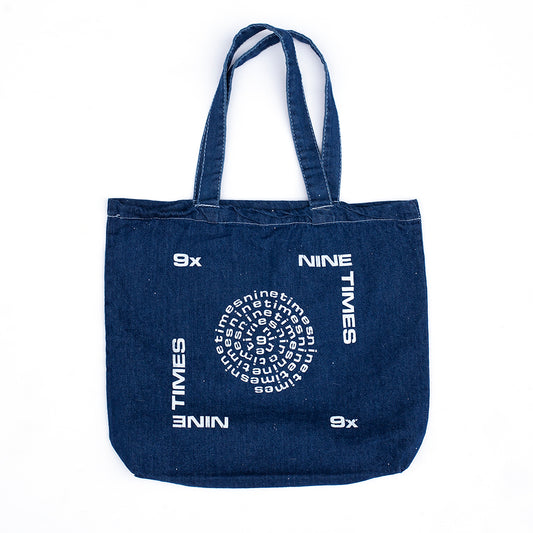 Ninetimes Letraset Tote - Denim