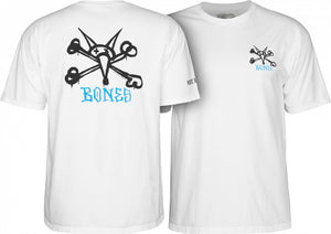 Powell Peralta Rat Bones Tee - White