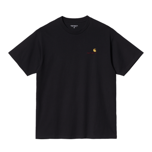 Carhartt WIP American Script Tee - Black