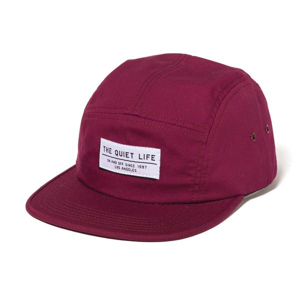 The Quiet Life Foundation Five Panel Camper - Burgundy