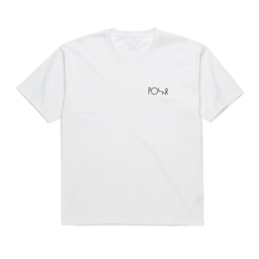 Polar Script Logo Tee - White