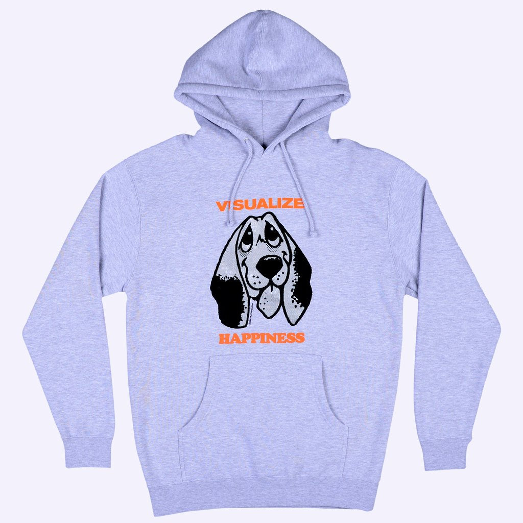 Quasi Happiness Hoody - Heather Grey