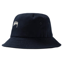 Load image into Gallery viewer, Stussy Stock Bucket Hat - Navy