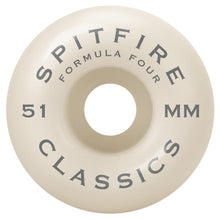 Load image into Gallery viewer, Spitfire Formula Four Classic Swirl Wheels - 99D 51mm