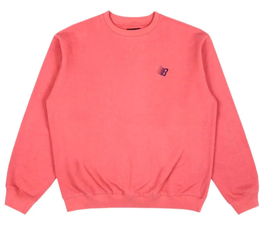 Bronze 56K B Logo Embroidered Crewneck - Salmon