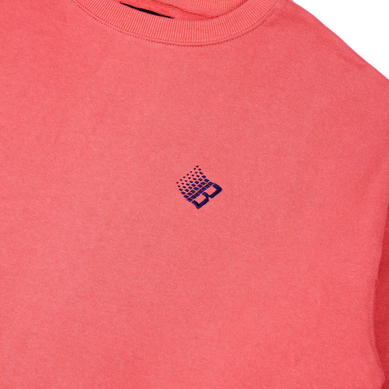 Bronze 56K B Logo Embroidered Crewneck - Salmon