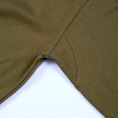 Bronze 56K B Logo Embroidered Crewneck - Olive