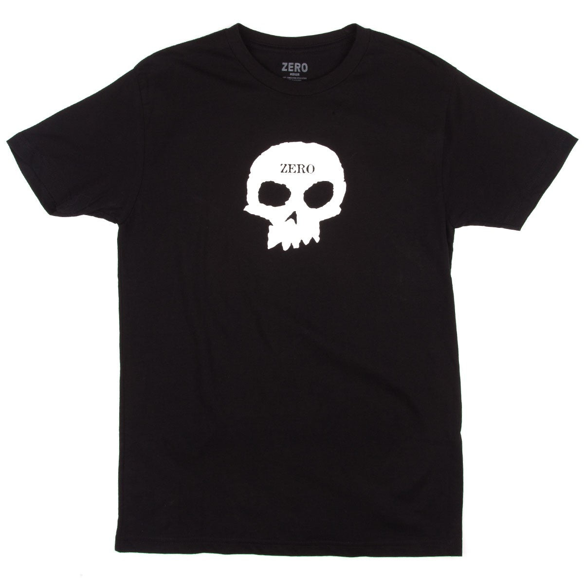 Zero Single Skull Tee - Black