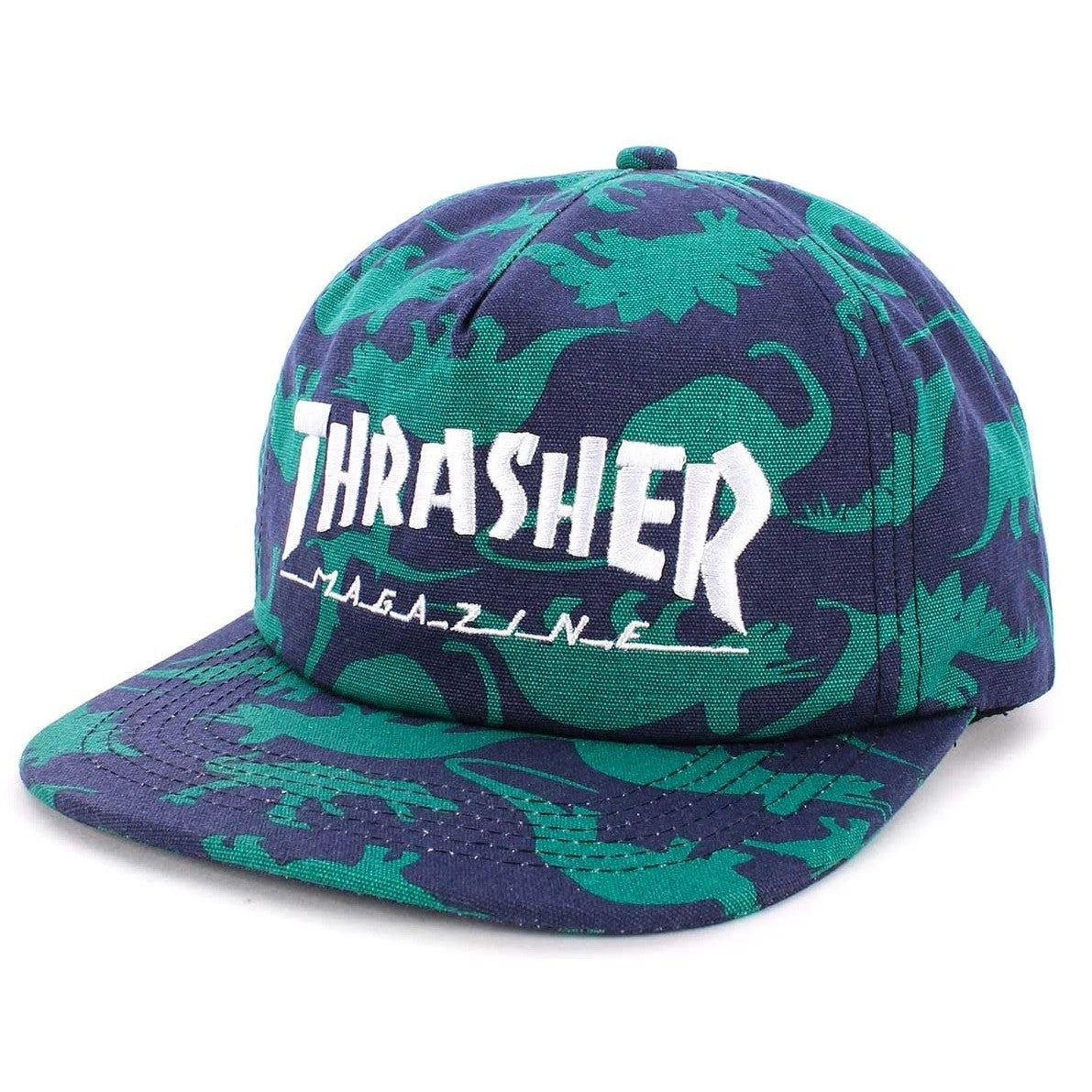 Thrasher Mag Logo Snapback - Dino Print