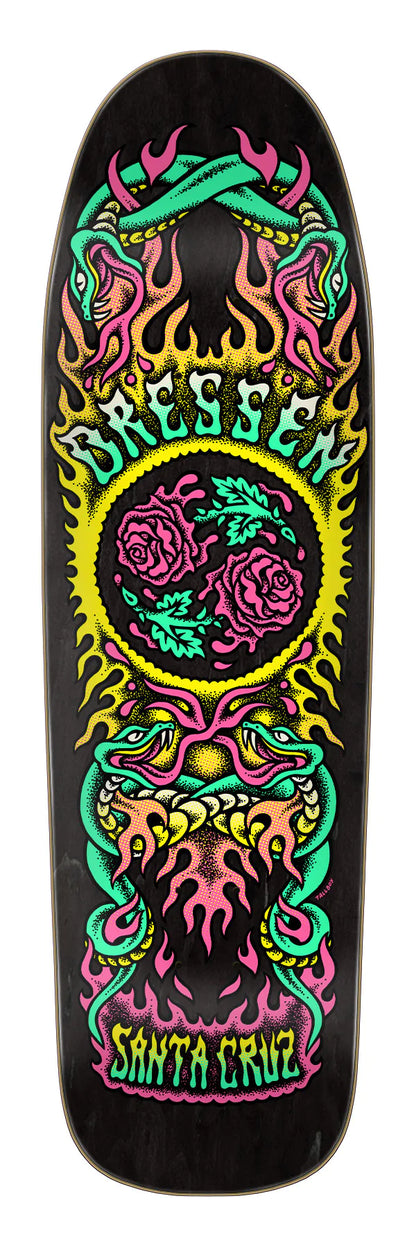 Santa Cruz Dressen Rose Crew Two Deck - 9.31 x 32.36