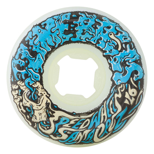 Slime Balls Vomit Mini II White Blue Wheel - 97A 53mm