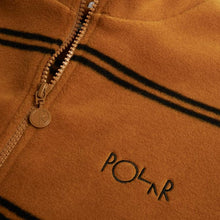 Load image into Gallery viewer, Polar Striped Fleece Pullover 2.0 - Caramel