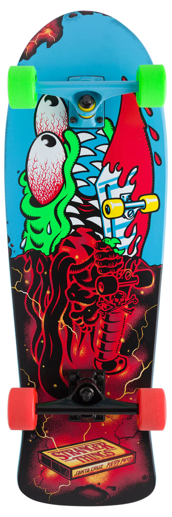 Santa Cruz X Stranger Things Meek Slasher Complete - 10.1 X 31.13