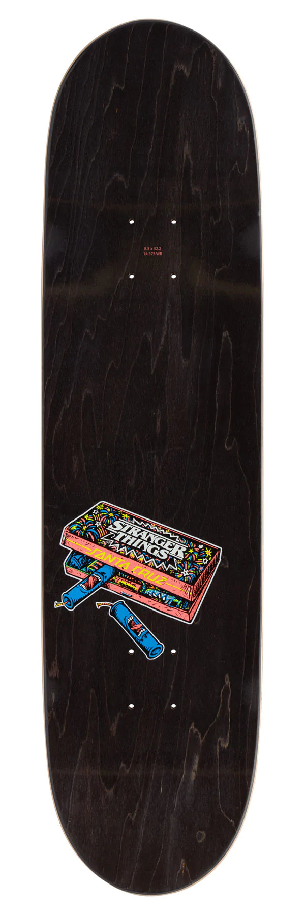 Santa Cruz X Stranger Things Season 3 Deck - 8.5 X 32.2