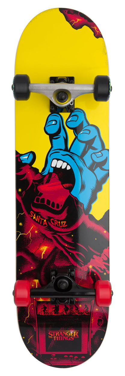 Santa Cruz X Stranger Things Screaming Hand Complete - 8.0 X 31.25