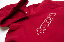 Load image into Gallery viewer, Ninetimes Embroidered Outline Hoodie - Burgundy